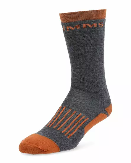 Simms Merino Midweight Hiker Sock Flame - Socks and Buff - 694264579862 - 2