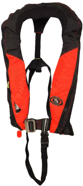 Ursuit Slimline Pro Auto 150N Red/ Black - Life Jackets - 5415274488372 - 1