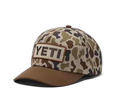 Yeti Woven Flat Brim Snapback Camo - Caps - 888830395202 - 1
