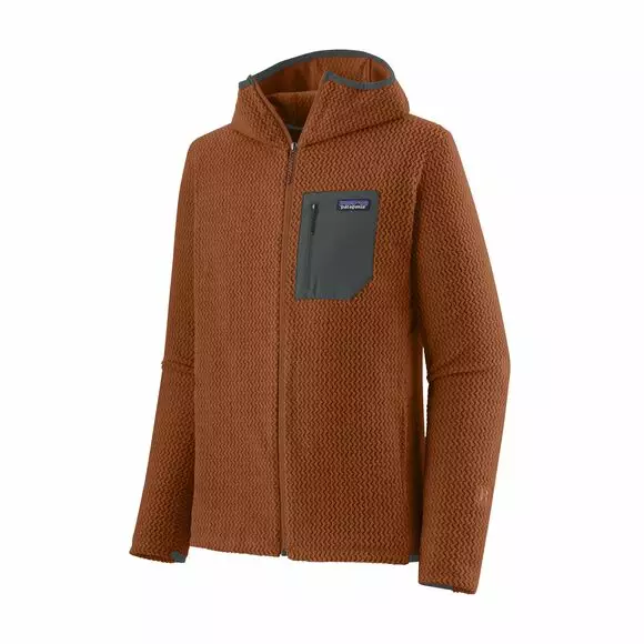 Patagonia Mens R1 Air Full-Zip Hoody Robin Brown - Ruoto.com webstore