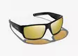 Bajio Vega Black Matte Yellow Mirror Glass - Glass Lenses - 840290913112 - 2