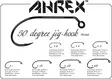 Ahrex PR360 50 Degree Jig Hook - Seatrout Hooks - 655043957172 - 2