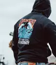 Grundens Displacement DWR Hoodie SL Fisherman Black - Sweatshirts - 0840316341172 - 3