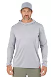 Grundens Tough Sun Masked Hoodie Mist - Shirts - 0840316330572 - 5