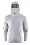 Grundens Tough Sun Masked Hoodie Mist - Shirts - 0840316330572 - 1