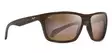 Maui Jim Makoa - Matte Brown Frame with HCL Lens - Glass Lenses - 603429054182 - 1