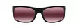 Maui Jim Peahi - Matte Black Frame with Rose Lens - Plastic Lenses - MM202-022 - 2