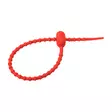 Mikado Silicone Clamp Strap 21,5cm Red - Rod Protectors, Straps & Spares - 5900637156802 - 2