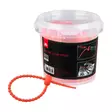 Mikado Silicone Clamp Strap 21,5cm Red - Rod Protectors, Straps & Spares - 5900637156802 - 1
