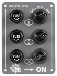 Osculati Katkaisinpaneeli 3-kytkintä - Battery Accessories - 8033137002182 - 1