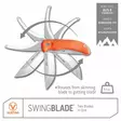 Outdoor Edge SwingBlade Orange - Hunting Knives - 743404200842 - 2