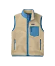 Patagonia M´s Classic Retro X Vest Dark Natural with Shore Blue - Insulated Jackets - 198077803492 - 1