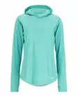 Simms Women's SolarFlex Cooling Hoody Gulf Blue - Shirts - 694264606292 - 1