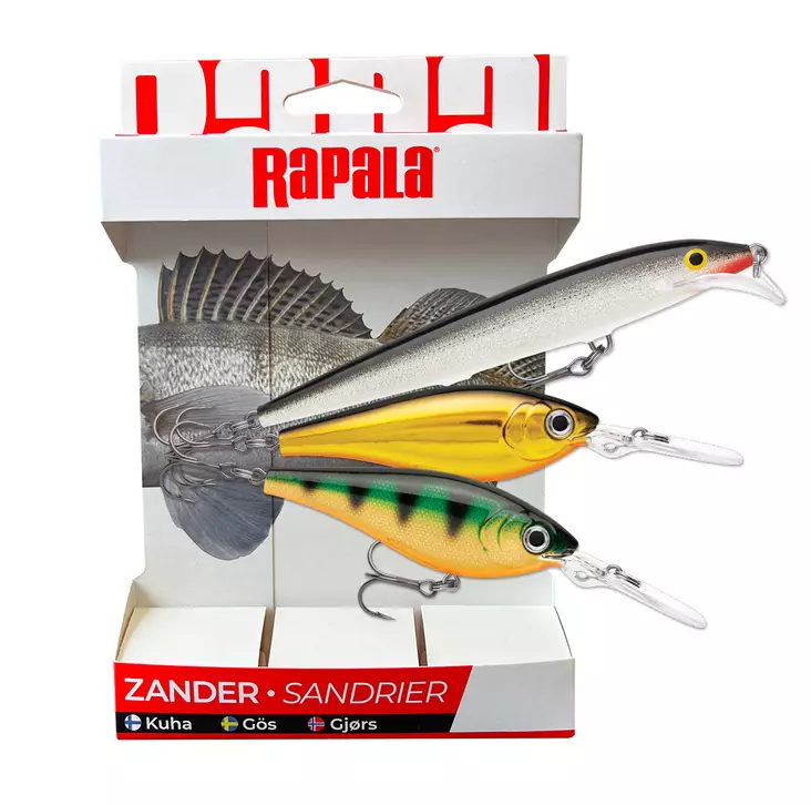 Rapala Essentials Zander Sunny 2.0 - Lure Assortments - 022677384092 - 1