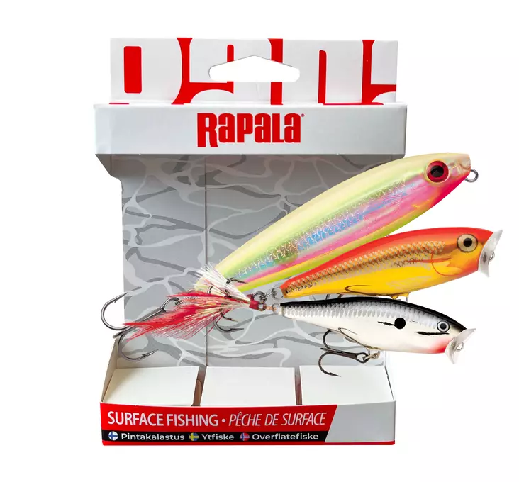 Rapala Essentials Topwater Cloudy 2.0 - Lure Assortments - 022677384122 - 1