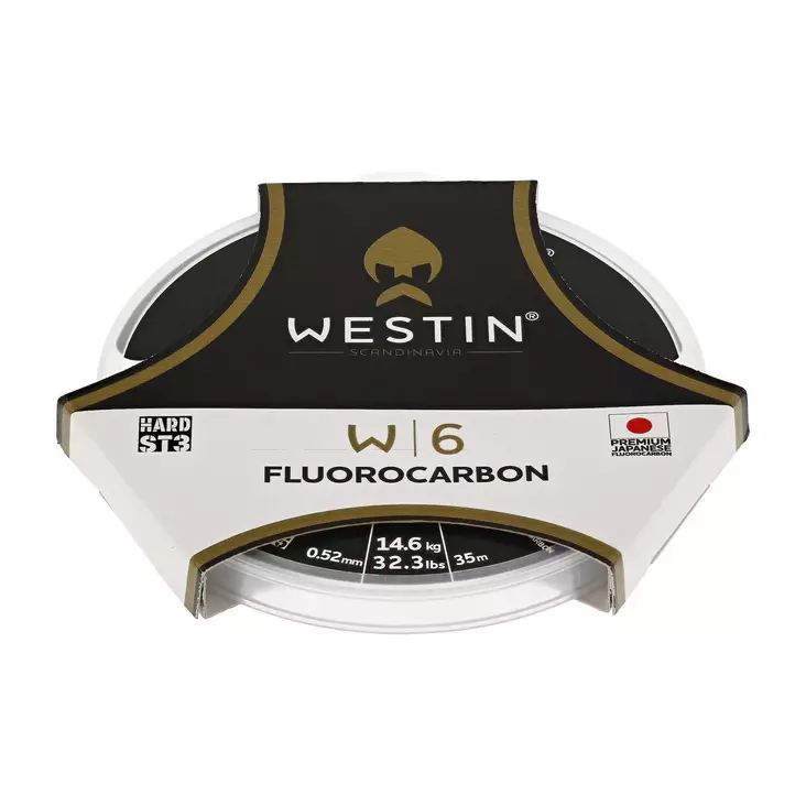 Westin W6 ST3 Fluorocarbon 25m 0,44mm - Fluorocarbon & Mono Leaders - 5707549490532 - 1