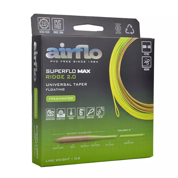 Airflo Superflo Max Ridge 2.0 Universal Taper Float - Floating - 614910105092 - 1