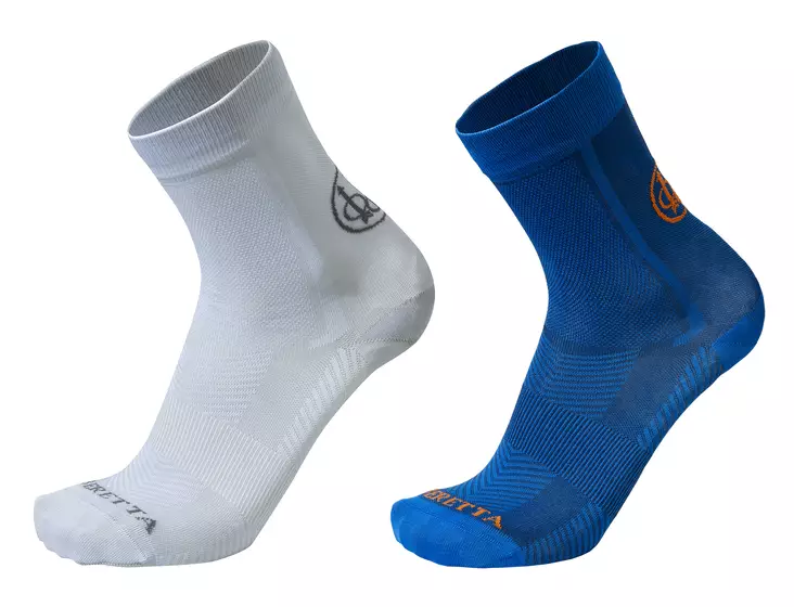 Beretta Short Shooting Socks White/Blue - Hunter socks - 8051832534982 - 1