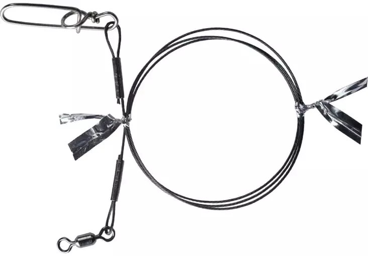 BKK 7x7 Wire Leader Pike HD 40cm - Leaders - 6941780957822 - 1