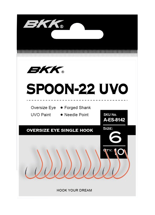 BKK Spoon UV Orange - Hooks - 6974190009072 - 1