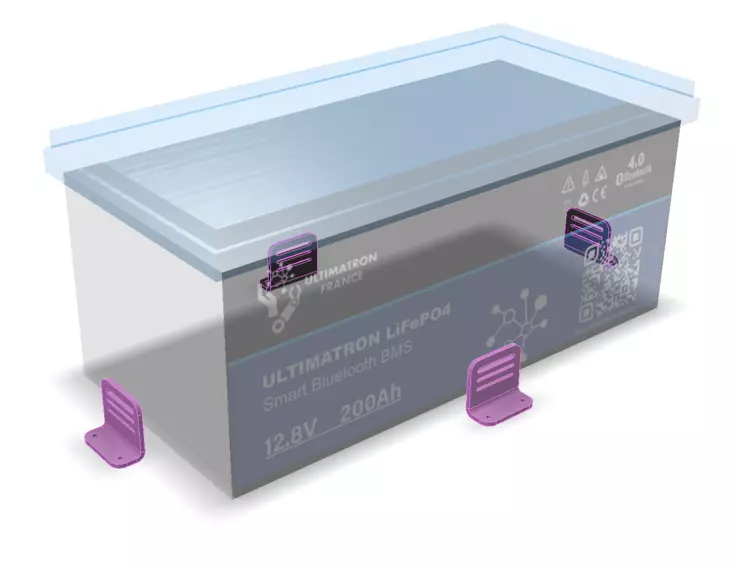 Catchy Aluminum Battery Tray Universal - Marine Batteries - 2302202322 - 1