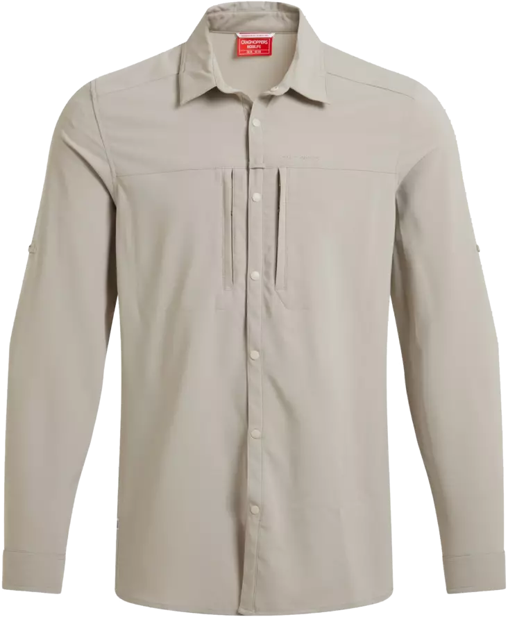 Craghoppers Ms NosiLife Pro Long Sleeve Shirt V - Shirts - 5063260092432 - 1