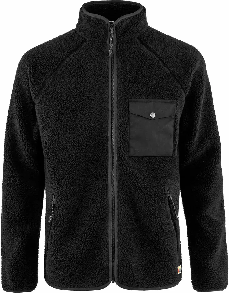 Fjällräven Vardag Pile Fleece M Black - Hunting Vests - 7323450731892 - 1