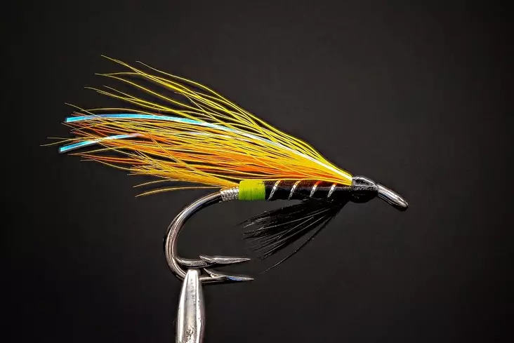 Flashabou Garry Salmon Fly - Double Hook Salmon Flies - 8859202530172 - 1