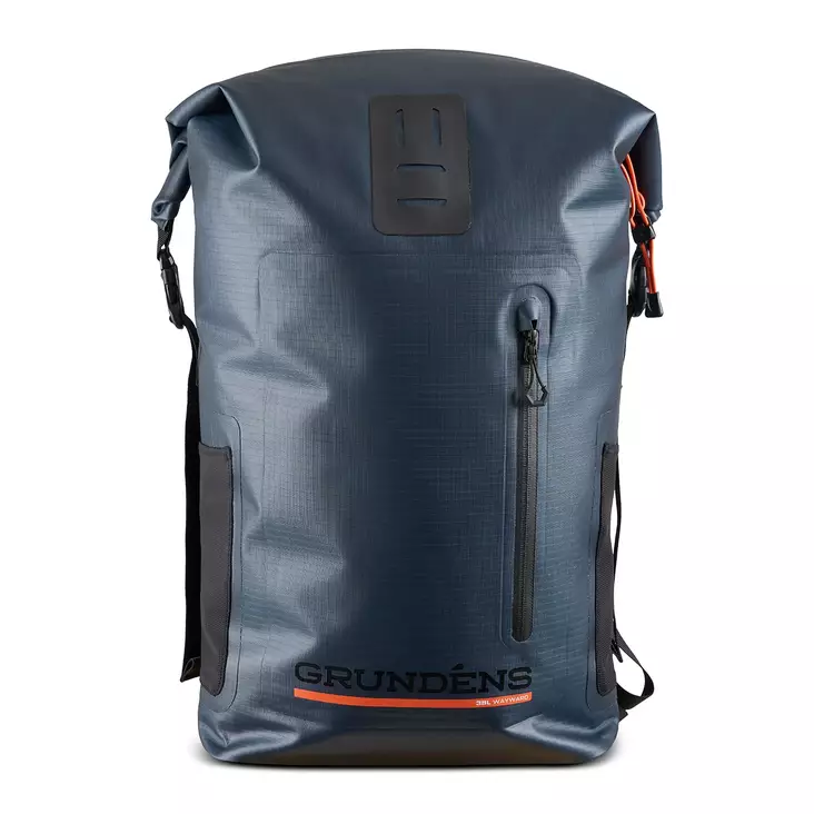 Grundens Wayward Roll Top Backpack 38L Dark Navy - Backpacks - 0840316348522 - 1