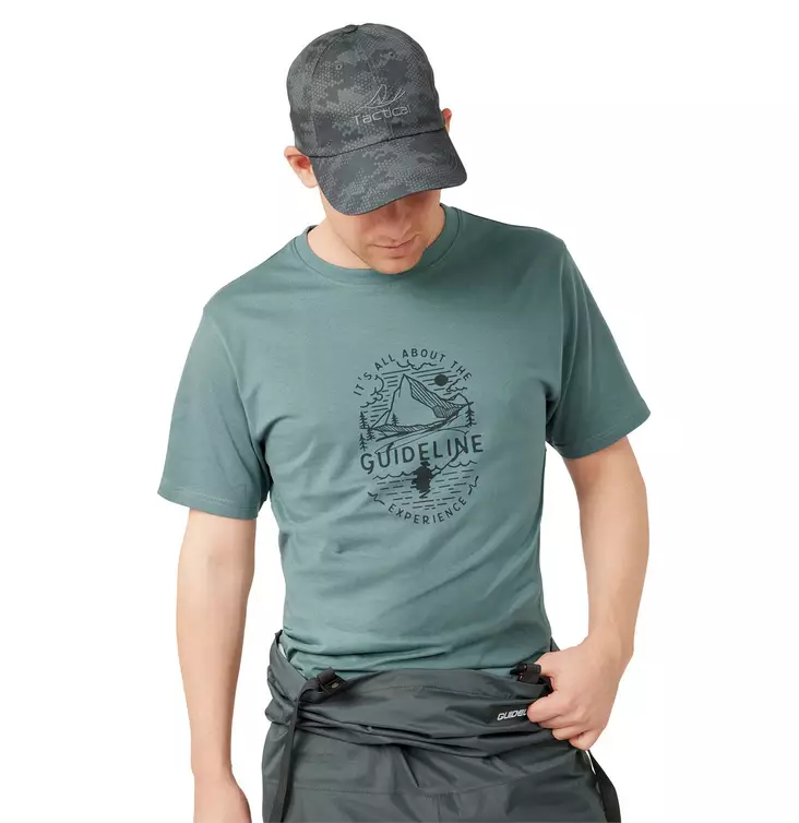 Guideline The Nature 2.0 Eco Tee Mineral Green - Men T-Shirts - 7033841070232 - 1