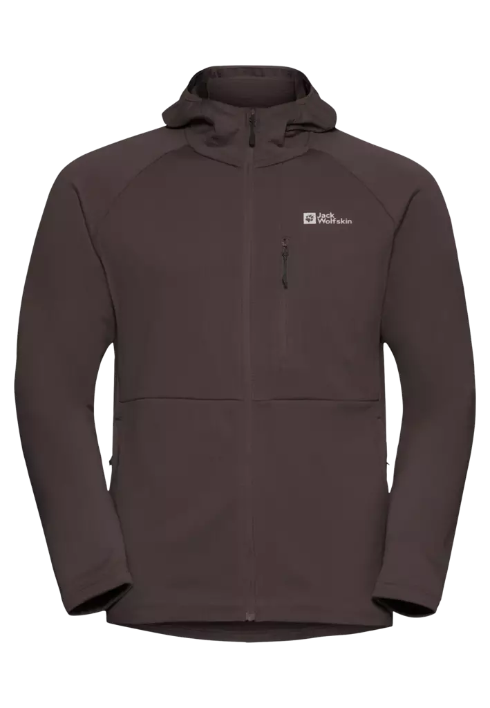 Jack Wolfskin Kolbenberg Hooded Full-Zip Jacket Peat - Insulated Jackets - 4064886585262 - 1