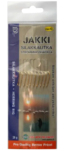 Jakki Silakkalitka 10 koukkua Kulta - Other Accessories - 6430073670932 - 2