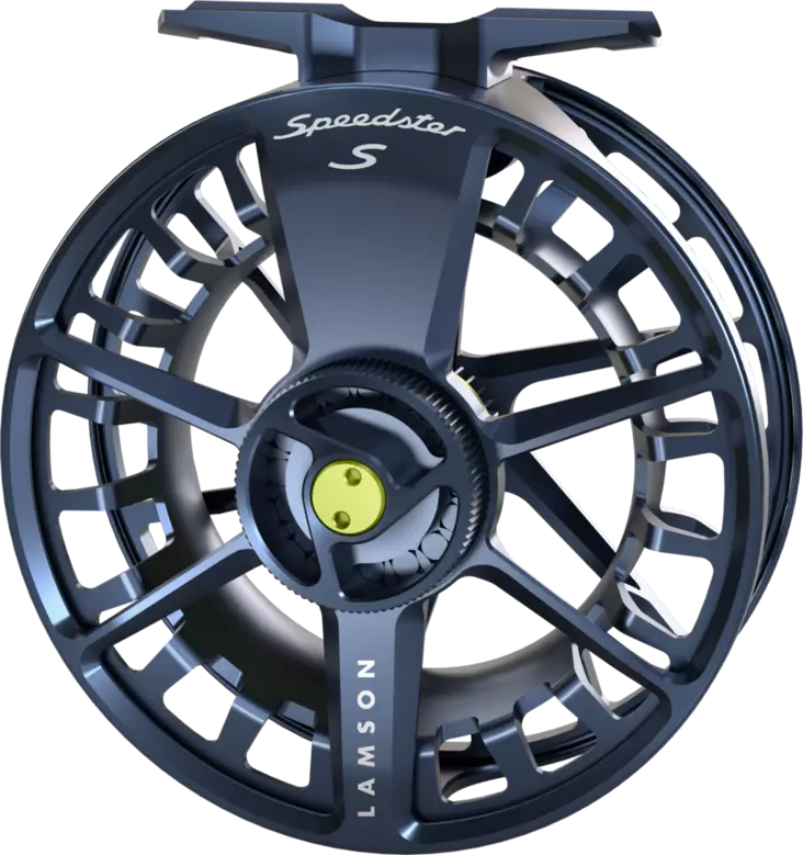Lamson Speedster S-Series HD Midnight - Waterworks Lamson Fly Reels - 708332010192 - 1