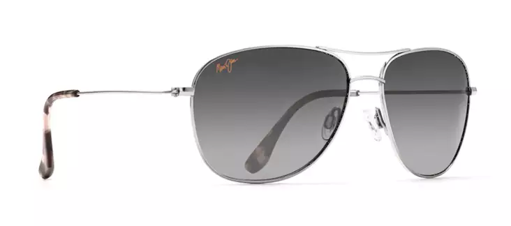 Maui Jim Cliff House - Silver Frame with Neutral Grey Lens - Plastic Lenses - 603429019662 - 1