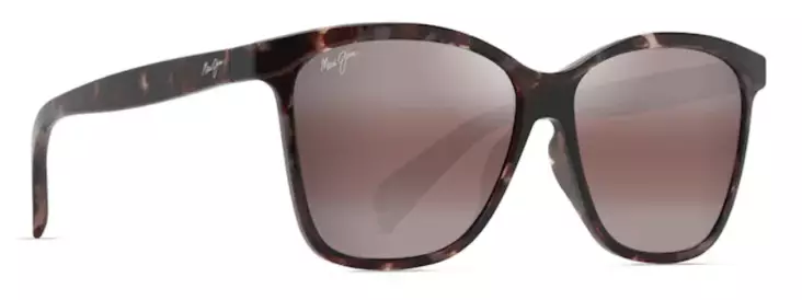 Maui Jim Liquid Sunshine - Red Tortoise Frame with Rose Lens - Plastic Lenses - 603429071462 - 1