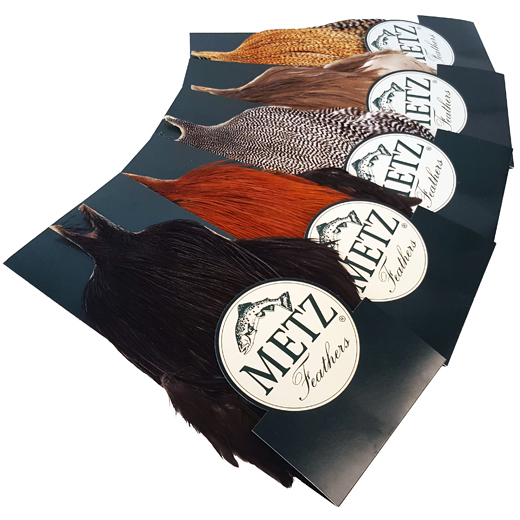 Metz Grade 3 Cock Neck - Dry Fly Capes and Saddles - 40350100022 - 1