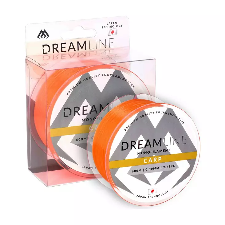 Mikado Dreamline Carp 600m Fluo Orange - Monofilament - 5900637015482 - 1