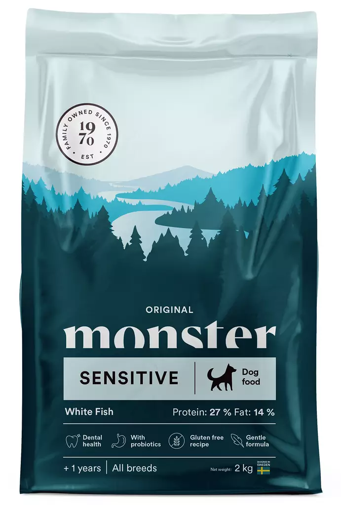 Monster Dog Original Adult Sensitive - Monster - 7350040124642 - 1