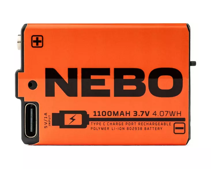 NEBO Rechargeable Battery 1100MAH - Lighting Accessories and Add-ons - 5060945232732 - 1