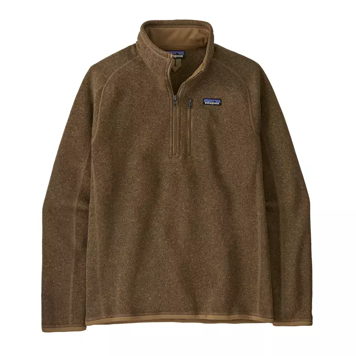 Patagonia Mens 1/4 Zip Better Sweater Coriander Brown - Insulated Jackets - 196924720732 - 1