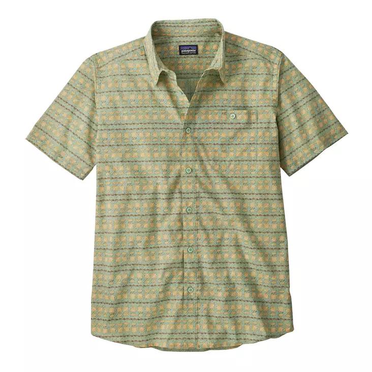 Patagonia Mens Go To Shirt Rinsed Green - Shirts - 196924991422 - 1