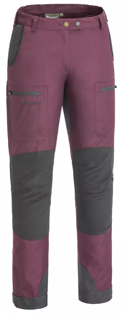 Pinewood Caribou TC Plum - naisten metsästyshousut - Hunting Trousers for Women - 7331090310612 - 1