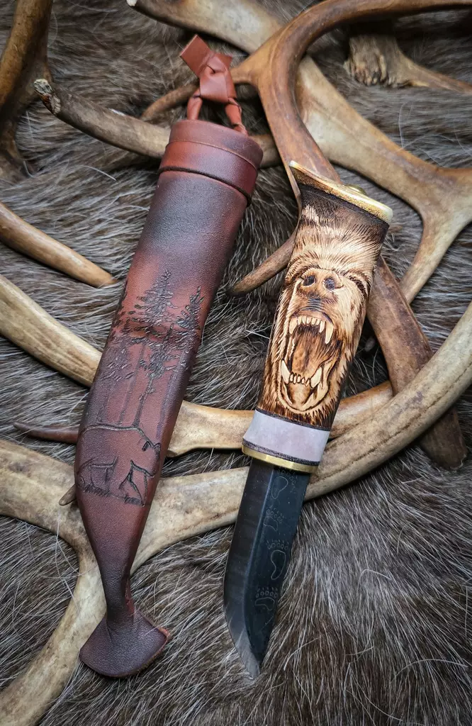 Pohjolan Tulet Bear - Classic Knives - 55002500002 - 2