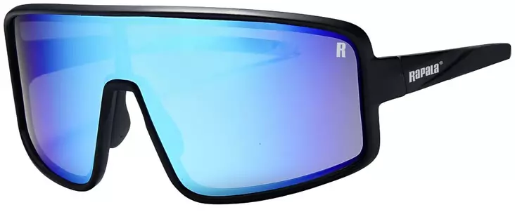 Rapala Sunfish Black Blue Mirror - Plastic Lenses - 022677381312 - 1
