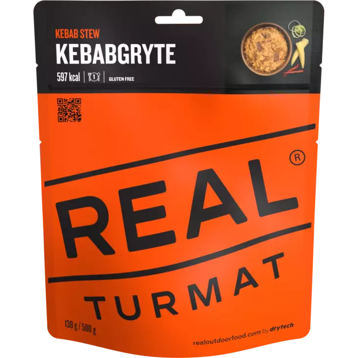 Real Turmat Kebab Stew (G) - Outdoor Meals - 7036489060092 - 2