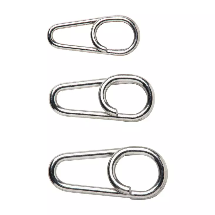 Savage Gear Salt Splitring Snaps Small - Snaps, Clips & Split Rings - 5706301773302 - 1