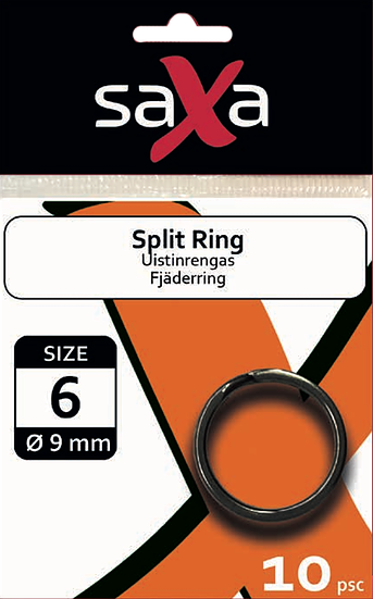Saxa Split Ring 10pcs - Split Rings - splitring2 - 1