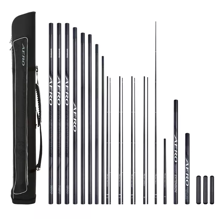 Shimano Aero Pro Competition Pole Pack + Kits - Rods - 8717009856102 - 1