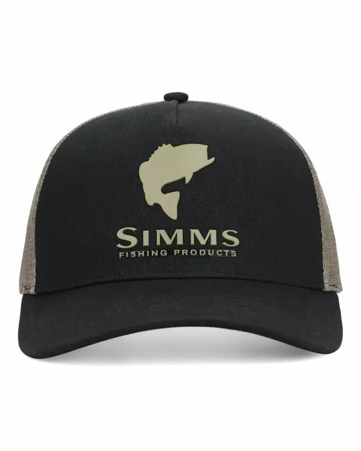 Simms Double Haul Trucker Stone Black - Truckers - 694264673942 - 2