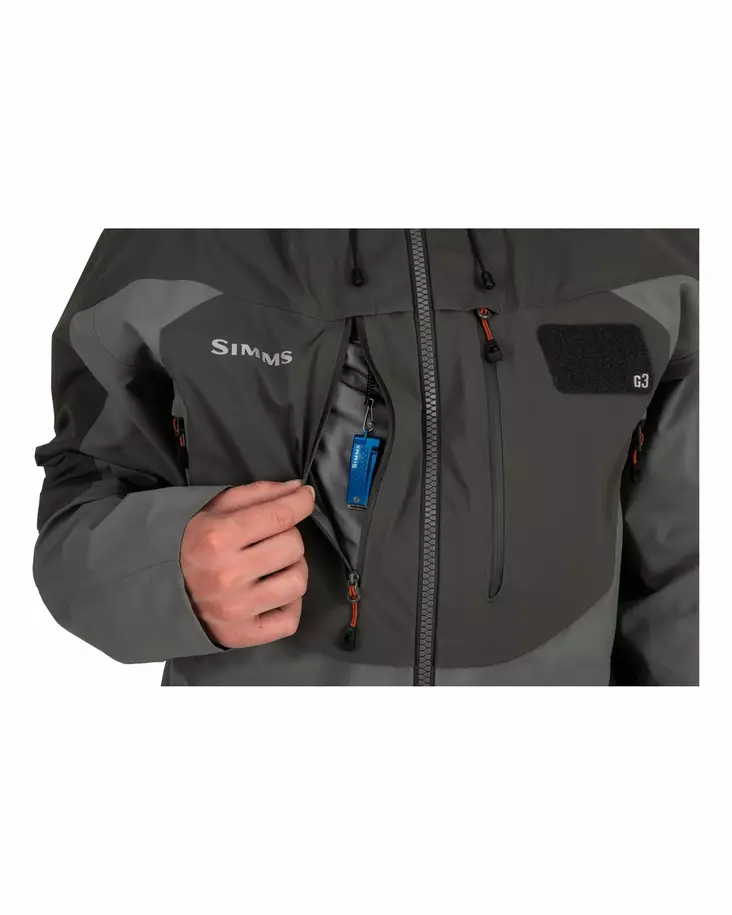 Simms G3 Guide Jacket Gunmetal - Ruoto.com webstore